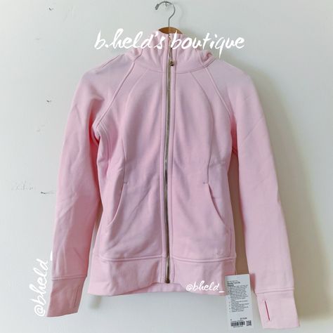 Description: Lululemon Scuba Full-Zip Hoodie In Strawberry Milkshake/Gold (Stmi/Gold). A Subtle Light Baby Pink Pastel Color. Similar To Miami Pink, A Discontinued Lululemon Color. Released In January 2024. Has Gold Zipper & Gold Lululemon Logo On The Hood. Rare, Htf Item. Designed For "On The Move." Soft & Cozy. Blended Light Cotton Fleece Fabric. Ribbed Panels At The Sides & Under The Arms. Hidden Media Pocket. Zipper Garage Keeps Chafe In Check. Thumbholes. Classic Fit, Hip Length. Sold Out. Lululemon Sweatshirt, Light Baby Pink, Lululemon Hoodie, Preppy Clothes, Lululemon Scuba, Strawberry Milkshake, Half Zip Hoodie, Turtleneck Sweatshirt, Grey Turtleneck