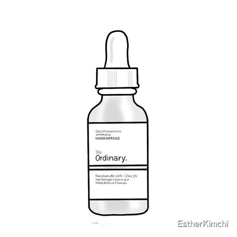 Hyram Approved Niacinamide Serum by EstherKimchi | Redbubble Paper Makeup, Ordinary Niacinamide, Paper Doll Printable Templates, Makeup Stickers, Niacinamide Serum, Preppy Stickers, Paper Dolls Clothing, Hello Kitty Crafts, Paper Dolls Diy