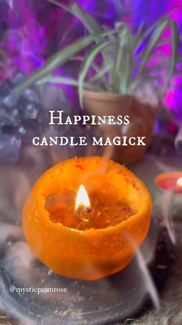 Orange Peel Spell, Orange Candle Magic Spells, Oranges In Witchcraft, Orange Peel Witchcraft, Orange Candle Magic, Happiness Spells, Apothecary Vibes, Orange Spell, Orange Peels Uses