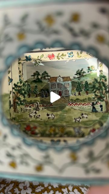 Florence Sweryda on Instagram: "Next up in the miniature pop-ups: Tunnel book🌿  Tunnel books or Peepshow books were originally made in the 1800s, often sold as souvenirs to commemorate a significant event or feat of engineering- a very clever marketing technique🫡" Pop Up Tunnel Card, Paper Peepshow Diy, Tunnel Books How To Make A, How To Make A Tunnel Book, Diy Tunnel Book, Christmas Tunnel Book, Tunnel Book Ideas Inspiration, Tunnel Book Art, Florence Sweryda