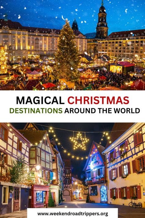 Here are then top 12 best cities to visit this holiday season to witness the most spectacular Christmas cheer Best Christmas Towns To Visit, Christmas Towns To Visit, Best Christmas Destinations, Fall Travel Destinations, Christmas Travel Destinations, Colorado Christmas, Christmas Towns, Rockefeller Center Christmas Tree, Rockefeller Center Christmas