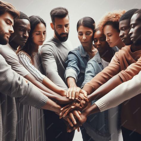 Group of people holding hands in unity symbolizing the importance of solidarity on Human Rights Day | Premium AI-generated image People Holding Hands, Human Rights Day, Hands Together, Human Right, Group Of People, Human Rights, Holding Hands, Human, High Quality