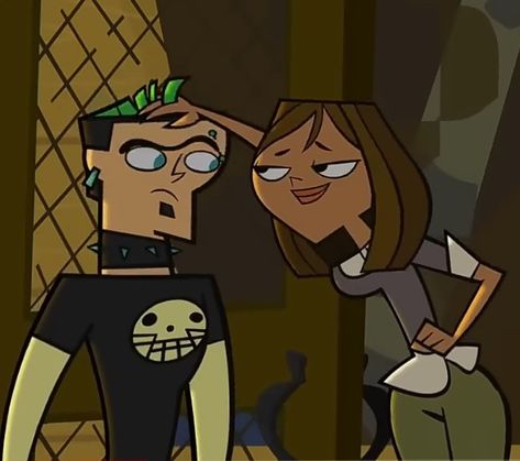 Tdi Courtney And Duncan, Courtney And Duncan, Duncan And Courtney, Ed Edd, Drama Total, Drama Island, Cartoon Wallpaper Iphone, Total Drama Island, Total Drama