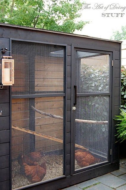 The Modern Chicken Coop - The Art of Doing Stuff Reban Ayam, Coop Design, Chicken Coop Ideas, Keeping Chickens, Building A Chicken Coop, Coop Ideas, Coop Plans, Backyard Chicken Coops, Chicken Coop Plans