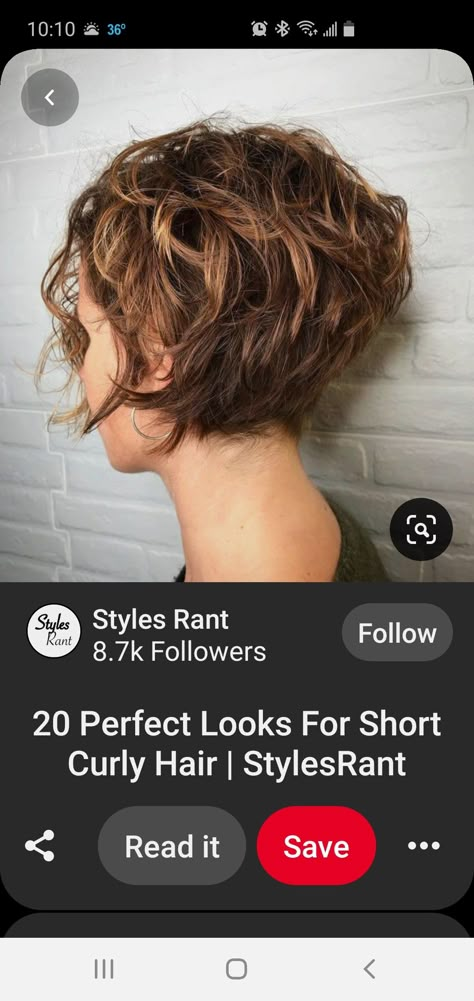 Curly Reverse Bob Haircut, Womens Curly Short Haircut, Curly Bob Hairstyles 2023, Best Haircut For Fine Curly Hair, Short Hairstyle Women Layered Thick Hair, Short Hairstyle Women Curly Hair, Concave Bob Hairstyles, Bobbed Hairstyles With Fringe, Lob Hairstyles