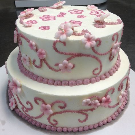 Cherry Blossom Double Layer Cake Double Layer Cake, Layer Cake, Truffles, Cherry Blossom, Double Layer, Blossom, Cherry, Cake, Quick Saves