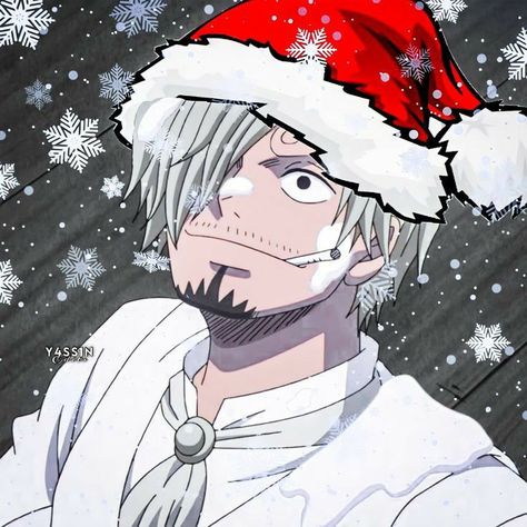 One Piece Christmas Pfp, One Piece Christmas Icons, One Piece Christmas Wallpaper, Xmas Anime, One Piece Christmas, Christmas One Piece, Christmas Pfp, Law Christmas, One Piece Photos