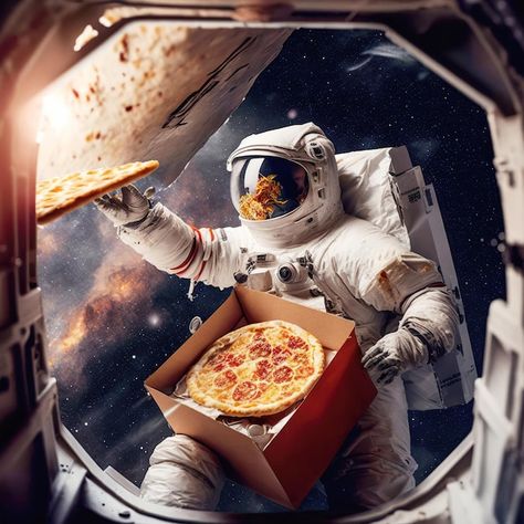 Astronaut Food, Space Pizza, Nasa Wallpaper, Pizza Poster, Smart Cars, Background For Powerpoint Presentation, Pizza Art, Art Restaurant, Sushi Night