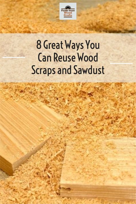 Reuse Wood Scraps, Wood Shavings Uses, Saw Dust Crafts, Wood Shavings Craft, Sawdust Crafts, Uses For Sawdust, Sawdust Uses, Wood Planner, Woodworking Hacks