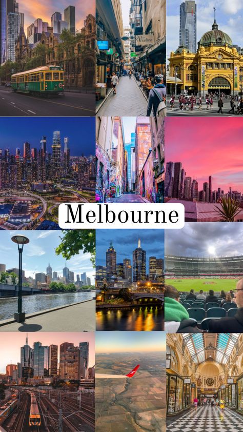 Melbourne Australia #melbourne #destination Melbourne Australia City, Australia Wallpaper, Melbourne Trip, Melbourne Travel, Cute Home Screen Wallpaper, Western Bulldogs, Cute Home Screens, Australia Melbourne, Dream Holiday