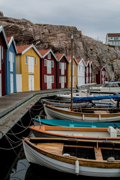 Swedish Village, Fishing Town, Sweden Village, Sweden Beautiful Places, Sweden Scenery, Sweden Nature Landscapes, Sweden Tourism, Visit Sweden, Sea House