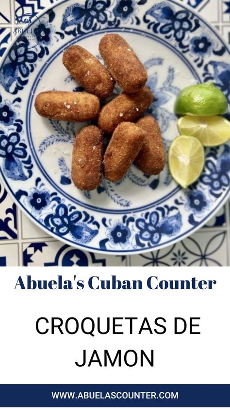 Ham Croquettes, Leftover Ham, Cuban Recipes, Panko Bread Crumbs, Cooking Together, Croquettes, Step By Step Guide, Yummy Snacks, Delicious Food