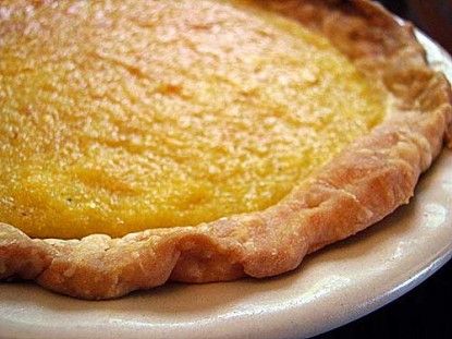 Georgia's Cornmeal Pie - Farm Bell Recipes Cornmeal Pie, Cornmeal Recipes, Pie Bites, Recipe Sweet, Lemon Tart, Sweet Pie, Crust Recipe, Sweet Tarts, Pecan Pie