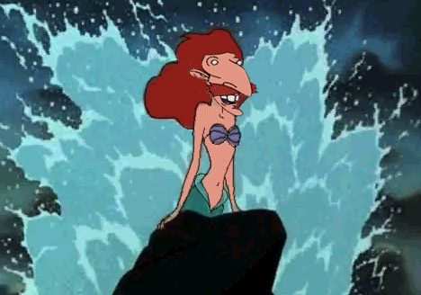 Nigel Thornberry as the little mermaid. hhahahaha Mermaid Meme, Nigel Thornberry, Everything Funny, Laughing So Hard, Little Mermaid, Bones Funny, Disney Pixar, The Little Mermaid, Make You Smile