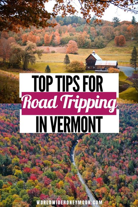 These are the best Vermont road trip tips for fall | Vermont Road Trip Fall | Vermont Fall | Vermont Vacation | Vermont in the Fall | Vermont Travel Guide | Vermont Trip | Vermont Waterfall Road Trip | Road Trip to Vermont | Vermont Places to Visit | Vermont Places to Stay | Vermont Places to See | Things to do in Vermont Fall | Places to See in Vermont | Vermont Fall Itinerary | Vermont Vacation Fall Bucket Lists Vermont Itinerary, Vermont October, Fall Itinerary, Vermont Road Trip, Vermont Autumn, Vermont In The Fall, Things To Do In Vermont, Vermont Trip, Vermont Travel