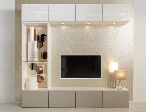 Ikea Wall Units, Simple Tv Unit Design, Living Room Ikea, Tv Kastenwanden, Besta Ikea, Ikea Tv, Tv Unit Design Modern, Ikea Wall, Indian Living Rooms