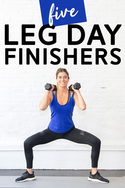 5 Leg Day Finishers Leg Day Finishers, Finishers Workout, Finisher Workout, Leg Day Workout, Model Legs, Leg Workouts, Leg Exercises, Leg Training, Leg Day Workouts