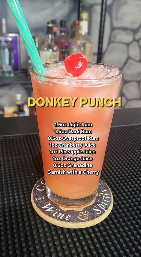 Boozy Adventures Western Drinks Ideas, Boozy Punch Recipes, Frozen Mixed Drinks, Manly Cocktails, Alcohol Punch, Cruise Drinks, Fruity Alcohol Drinks, Alcoholic Punch Recipes, Adult Beverages Recipes