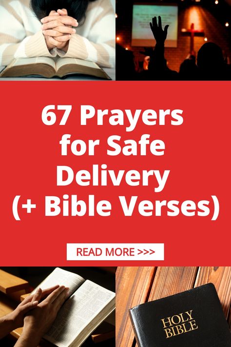 Discover a collection of 67 heartfelt prayers for safe delivery, along with uplifting Bible verses to provide comfort and strength during this special time. These powerful prayers and verses are perfect for anyone seeking divine guidance and protection throughout their pregnancy journey. Embrace the power of faith and find peace in knowing that you are surrounded by love and support as you prepare for the miracle of childbirth. Prayer For Safe Delivery, Prayers For My Daughter, Uplifting Bible Verses, Prayer For Protection, Prayers For Strength, Pregnancy Journey, Prayers For Healing, Dear Lord, Inspirational Prayers