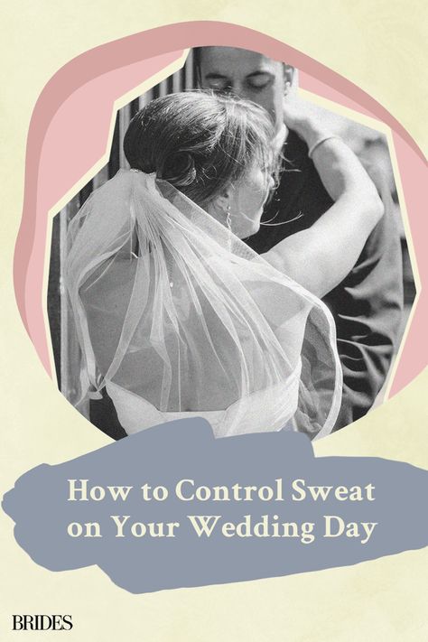 7 Ways to Control Sweat on Your Wedding Day Bride Hacks, How To Reduce Sweating, Sweating For The Wedding, Stop Sweating, Casual Beach Wedding, Sweat Stains, Dear Future Husband, Dear Future, Gay Wedding