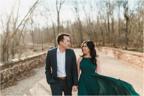 Bottle Green Couple Outfit, Hunter Green Engagement Photos, Green Couple Outfit, Green Velvet Dress Engagement Photos, Emerald Engagement Photos, Engagement Photos Palos Verdes, Makeup Trial, Green Flannel, Outfit Plan