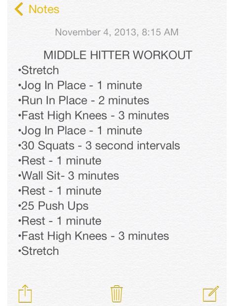 Middle hitter workout Volleyball Conditioning, Softball Workouts, Volleyball Memes, Volleyball Practice, Cheer Workouts, Softball Training, Volleyball Inspiration, Volleyball Tips, Volleyball Workouts