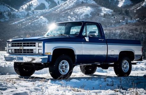 85 k10 4x4 1985 Chevy Truck, 85 Chevy Truck, Custom Silverado, New Pickup Trucks, Chevy K10, Chevy 4x4, Chevy Trucks Silverado, Truck Pictures, Shop Truck