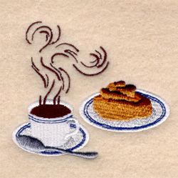 Coffee Cups - Machine Embroidery Products | AnnTheGran.com Embroidered Coffee Cup, Embroidery Tea Cup, Embroidery Coffee Cup, Coffee Cup Embroidery, Mug Embroidery, Embroidered Basket, Food Embroidery, Coffee Embroidery, Coaster Embroidery