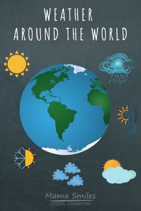 Learn about seasons, weather patterns, and geography by studying weather around the world! It's also a wonderful way to promote global awareness. #weather #kidsactivities #homeschool #globaled #edchat Weather Unit Study, Weather Activities For Kids, Weather Activity, Homeschool Science Curriculum, Middle School Science Experiments, Weather Crafts, Weather Projects, Fun Kids Activities, Weather Science