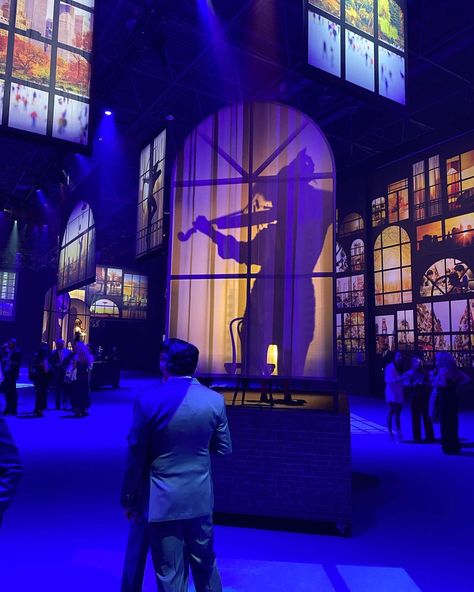 David Stark Design on Instagram: “They say that windows are the eyes of the city . . . The other night at the @robinhoodnyc Big Benefit. . . . Congratulations to this…” Window Stage Design, David Stark, Operations Manager, Blue Stockings, Heartfelt Thanks, Stage Set Design, Stage Props, Musical Theme, Event Design Inspiration