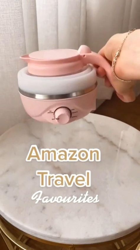 Travel Kettle, Best Amazon Buys, Amazon Travel, Travel Finds, Find Amazon, Travel Must Haves, Amazon Home Decor, Amazon Gadgets, Cool Gadgets To Buy