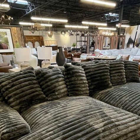 Potato Barn® on Instagram: "Look what arrived in PBS 👏 custom JMD chaise-chaise sectional in Mondo fabric. It’s big and comfy at 10’x6’. When you come in, feel free to cuddle up and take a lil nap 😉 Shop in Potato Barn Scottsdale. Take home same day to your home living room. Quick local delivery avail. Out of state shipping also avail; 🇺🇸 and 🇨🇦 only (excluding Hawaii). $4495 (2pc sold as 1) +local delivery or shipping out of state" Alternative Seating, Theater Recliners, Awesome Furniture, Cozy Seats, Sale Home, Baby Snacks, Soft Sofa, Deep Seat Cushions, Grand Homes