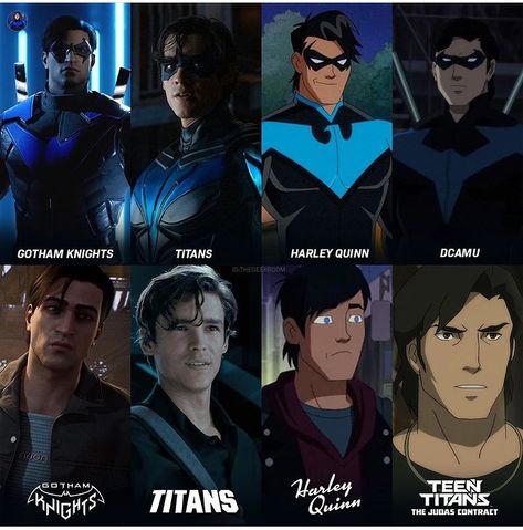 Nightwing Slade X Nightwing, Night Wing, Nightwing Funny, Nightwing Wallpaper, Wayne Family, Fan Comic, Dc Comics Artwork, Dc Memes, Batman Family