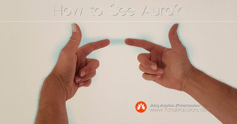 Learn How to See Your Aura in 30 Minutes. Follow three simple exercises for your peripheral vision and learn to see the aura of your hands. #7chakracolors #aura #Auras How To See Your Aura, Aura Layers, See Auras, How To See Aura, Ajna Chakra, Aura Reading, Easy Exercises, Animals And Plants, Peripheral Vision