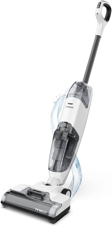 Cordless Wet-Dry Vacuum Cleaner and Mop for Hardwood, Laminate, Linoleum, Tile, Vinyl, Marble, and Stone Surfaces | Powerful, Quiet, Rechargeable, Easy Self-Cleaning ALWAYS MOP WITH CLEAN WATER SELF-CLEANING CYCLE KEEPS HANDS CLEAN MULTI-SURFACE CONVENIENCE POWERFUL ONE-STEP CLEANING CORD-FREE CONVENIENCE Wet Dry Vacuum Cleaner, Wet Dry Vacuum, Stone Surface, Clean Hands, Linoleum, Wet And Dry, Clean Water, Laminate, Vacuum Cleaner