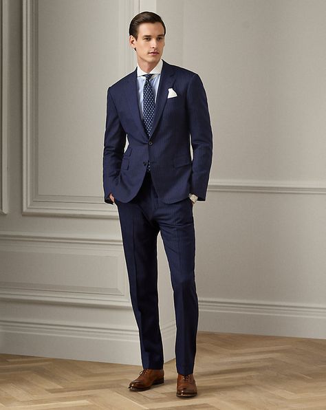 Man In Suit Hands In Pocket, Kiton Suits Men, Eye Color Contacts, Mens Pinstripe Suit, Navy Blue Suit Men, Navy Blue Suit Wedding, Blue Pinstripe Suit, Navy Pinstripe Suit, Sweatpants And Sweater