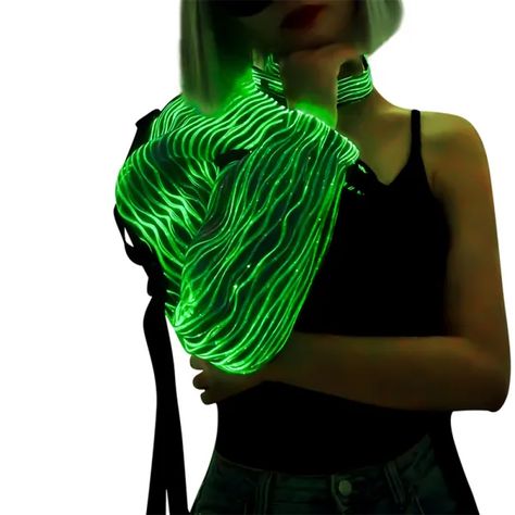 Fiber Optic Fabric, Led Clothes, Fiber Optic Dress, Technology Clothes, Mount Doom, Light Up Clothes, Military Trends, Mermaid Costumes, Smart Fashion