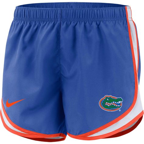 Stay dry with each stride as you wear these Florida Gators Tempo shorts from Nike. Moisture-wicking Dri-FIT technology and mesh fabric promote a breathable feel. Plus, the adjustable waistband lets you customize the fit for a comfy and stylish Florida Gators look. Preppy Florida, Florida Woman, Womens Hoodie, Running Short, Florida Gators, Adjustable Waistband, Orange Fashion, Running Shorts, Workout Shorts