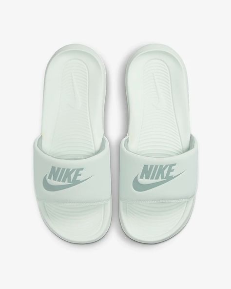 Nike Victori One Women's Slides. Nike.com Nike Slippers Women, Nike Sporty Slide Slides, Affordable Nike Slip-on Slides, Nike Non-slip Slides, Nike Slides Comfortable Non-slip, White Non-slip Sporty Slides, Slides Nike, Nike Slippers, Nike Sandals