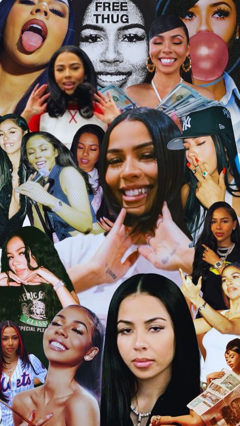 my girl, enjoy <3 Mariah The Scientist Collage, Mariah Scientist, Shenseea Wallpaper, Mariah The Scientist Wallpaper, Scientist Wallpaper, Mariah The Scientist Aesthetic, Scientist Aesthetic, Collage Idea, Custom Gold Jewelry