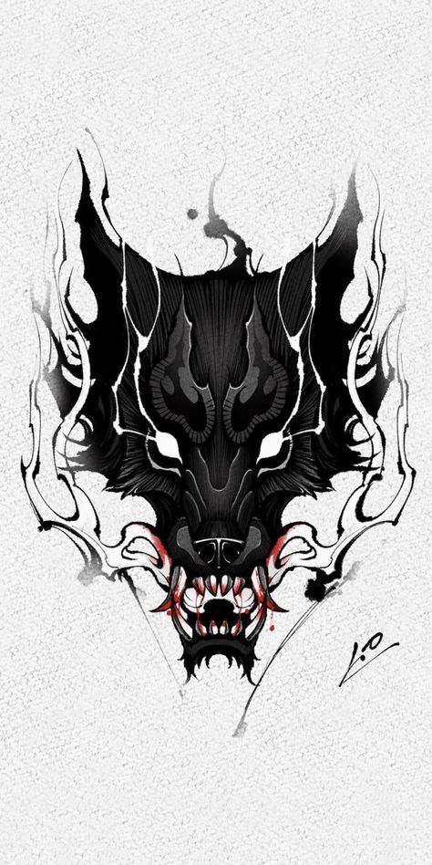 Constantine Tattoo, Fenrir Tattoo, Leg Sleeve Tattoos, Leg Tattoo Ideas, Epic Tattoo, Norse Tattoo, Wolf Tattoo Design, Sketch Tattoo Design, Leg Sleeve Tattoo