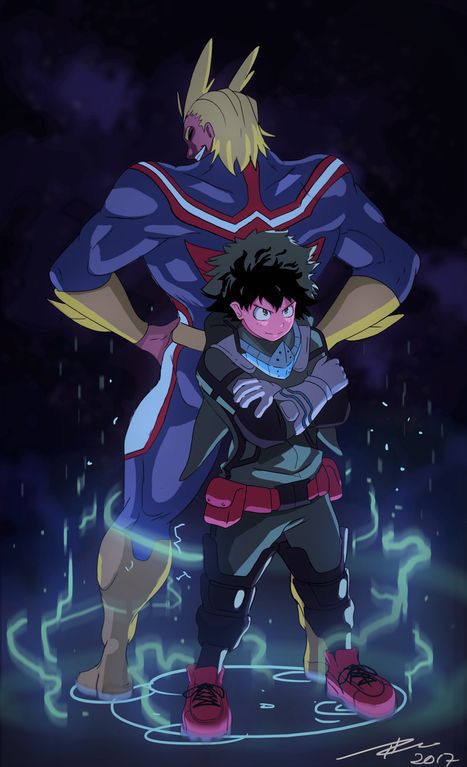 All Might & Deku All Might And Deku Wallpaper, Deku And All Might Wallpapers, Deku And All Might, All Might And Deku, My Hero Academia All Might, Toshinori Yagi, Academia Wallpaper, My Hero Academia Shouto, All Might