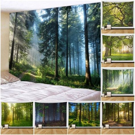 Just found this amazing item on AliExpress. Check it out! ￥1,346 | SepYue Forest Bohemian Wall Tapestry Nature Pattern Rays Tree Larg Wall Hanging Cheap Hippie Home Decoratio Room Decor Aesthetic Bohemian Wall Tapestry, Tapestry Nature, Room Decor Aesthetic, Hippie Homes, Textile Tapestry, Nature Pattern, Bohemian Wall, Decor Aesthetic, Patterns In Nature