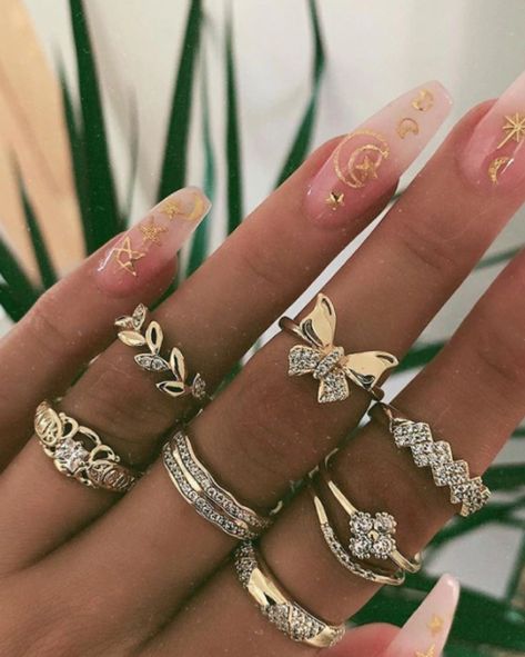 $2.73 USD - with 100+ reviews! Gold Sovereign, Gold Finger Rings, Vintage Gold Rings, Casual Rings, Boho Crystal, Gold Rate, Knuckle Ring, Gold Ounce, Knuckle Rings