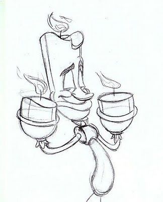 disneys lumiere clipart - Google Search Disney Character Drawings, Disney Drawings Sketches, Andermatt, Disney Paintings, Disney Art Drawings, Doodle Inspiration, Disney Concept Art, Disney Sketches, Pinturas Disney