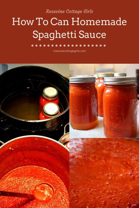 Canned Spaghetti Sauce Recipe, Canning Spaghetti Sauce, Canning Homemade Spaghetti Sauce, Homemade Canned Spaghetti Sauce, Canned Spaghetti Sauce, Spaghetti Sauce Recipe, Homemade Spaghetti Sauce, Homemade Ravioli, Homemade Spaghetti