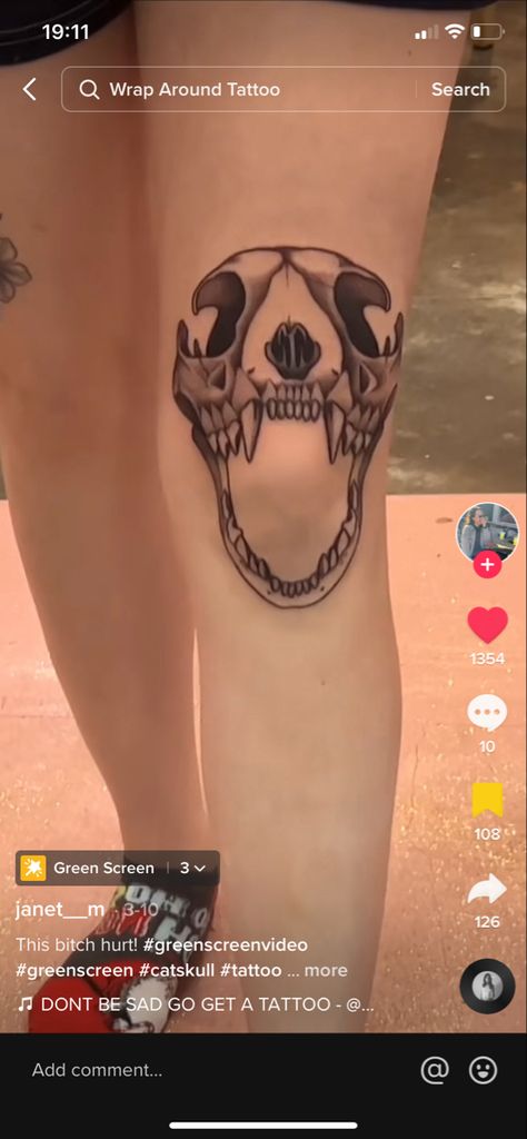 Snake Jaw Tattoo, Wolf Jaw Tattoo, Cat Jaw Bone Tattoo, Knee Ring Tattoo, Animal Skull Knee Tattoo, Dog Jaw Bone Tattoo, Woman Elbow Tattoo, Moving Knee Tattoo, Spooky Knee Tattoos Women