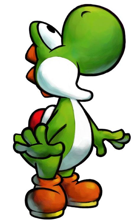 Yoshi is so adorable Mario Characters Drawing, Yoshi From Mario, Mario Bros Drawing, Mario Brothers Characters, Yoshi Art, Yoshi Mario Bros, Yoshi Drawing, Yoshi Super Mario, Mario Und Luigi