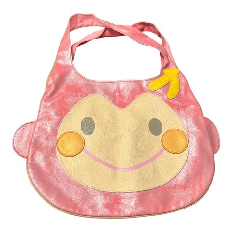 Chi Chai Monchan, Decorated Tote Bags, Hello Kitty Bags, Pink Monkeys, Doll Closet, Hello Kitty Bag, Japanese Aesthetic, Fashion Catalogue, Really Cute Outfits