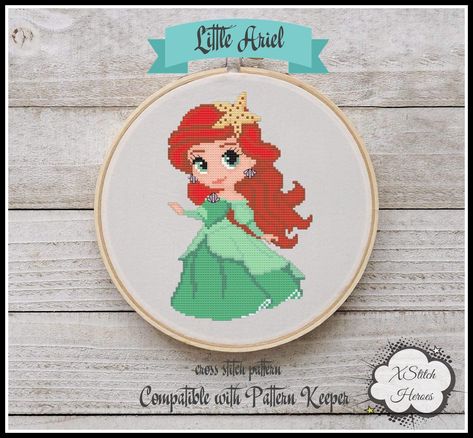 Kids Room Decor Diy, Princess Cross Stitch, Stitch Home Decor, Diy Kids Room Decor, Cross Stitch Home, Wall Decor Kids Room, Kids Room Wall Decor, Stitch 2, Décor Diy